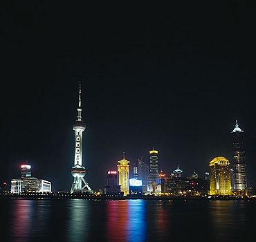 中国上海城市风光