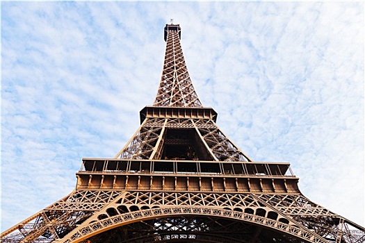 仰拍,埃菲尔铁塔,巴黎