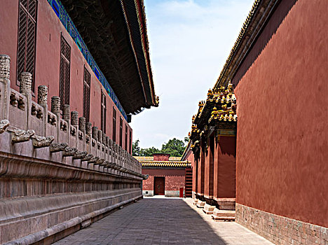 太庙建筑外观局部