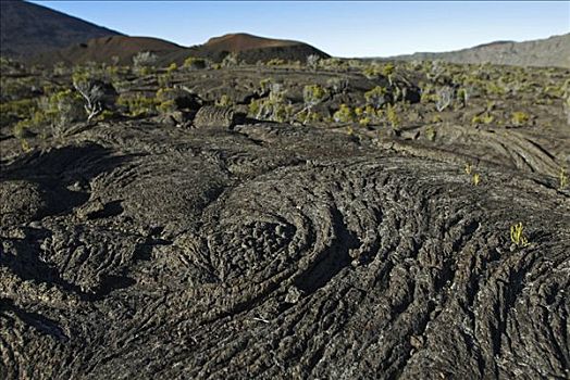 火山,留尼汪岛,法国,非洲