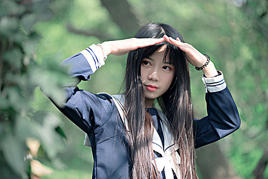 水手服图片 水手服创意图片 焦点图片网