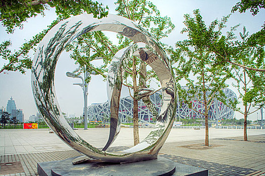 北京奥林匹克公园雕塑