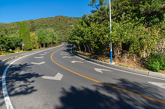 夏末初秋大连滨海路风光