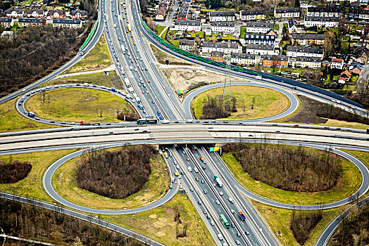 交通,连通,高速公路,埃森,博特罗普,鲁尔区,北莱茵威斯特伐利亚,德国