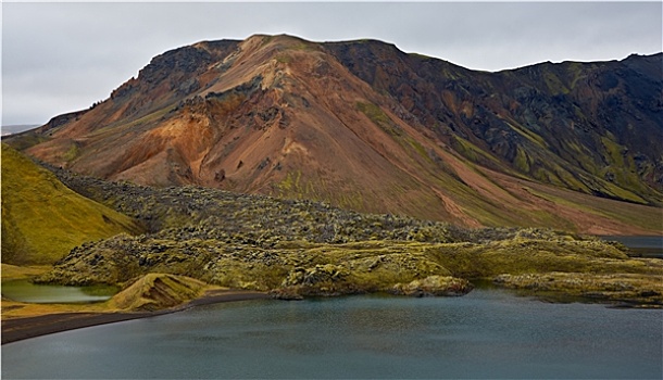火山湖,兰德玛纳,冰岛