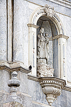 圣母玛利亚,雕塑,耶稣,教堂,卡门,安达卢西亚,西班牙