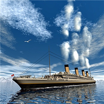 泰坦尼克号,船