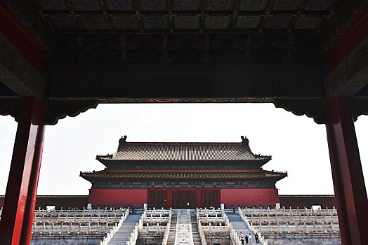 北京故宫秋日即景