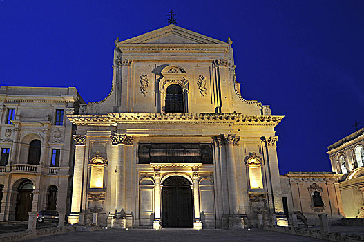 大教堂,诺托,西西里,意大利