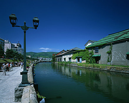 运河,夏天