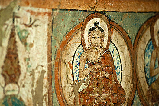 印度,拉达克,佛教,壁画