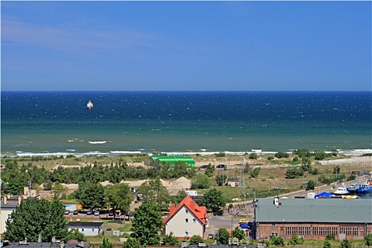 风景,半岛,波兰