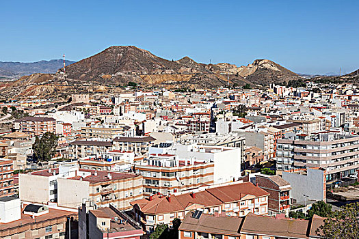 城镇,西班牙