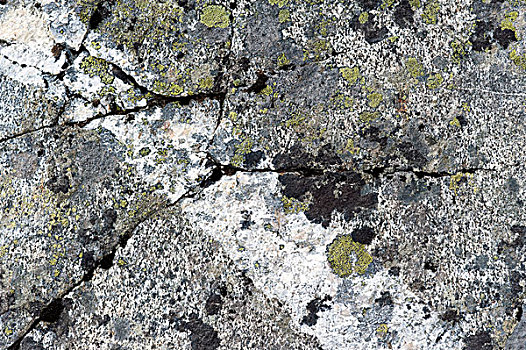 缝隙,石头,冰河,半岛,东方,格陵兰