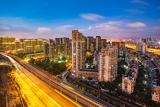 夜色,夜景,灯光