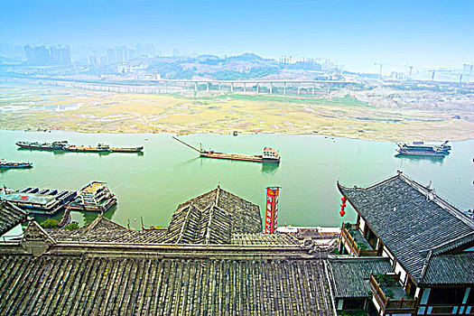 重庆洪崖洞古建筑