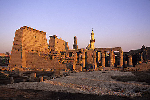 埃及,尼罗河,路克索神庙,卢克索神庙