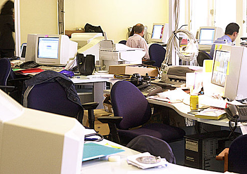 桌子,电脑,办公室,人,工作,背景