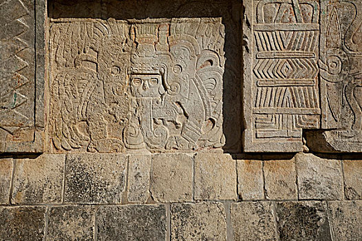 考古,特写,奇琴伊察,墨西哥