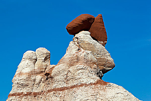 彩色,岩石构造,蓝色,峡谷,亚利桑那,美国