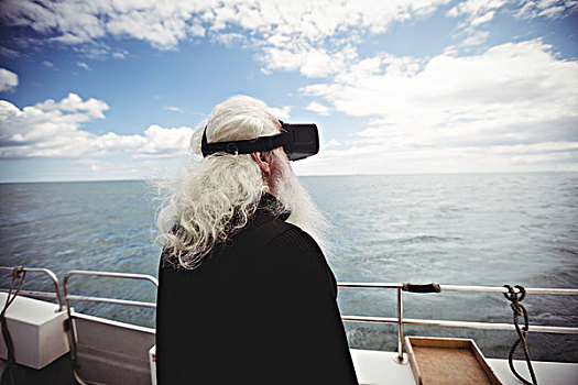 渔民,虚拟现实,玻璃,渔船