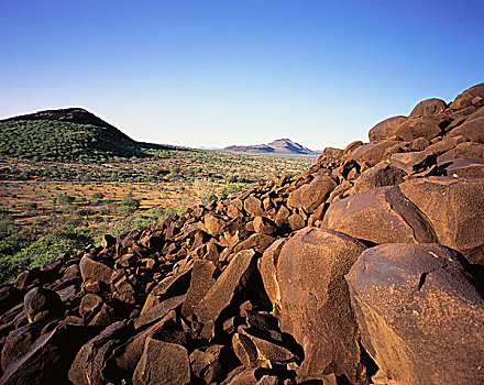 石头,达马拉兰,纳米比亚