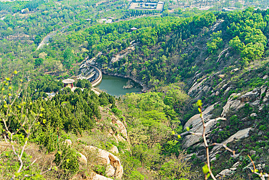 北京凤凰岭自然风景区景色