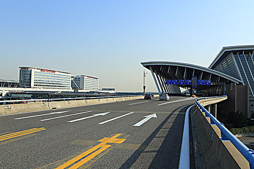 浦东机场外观