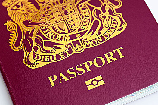 英国,生物测量,护照,特写