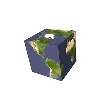 立方体,地球