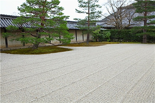 禅,岩石花园,日本寺庙