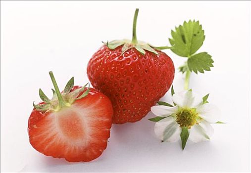两个,草莓,一个,平分