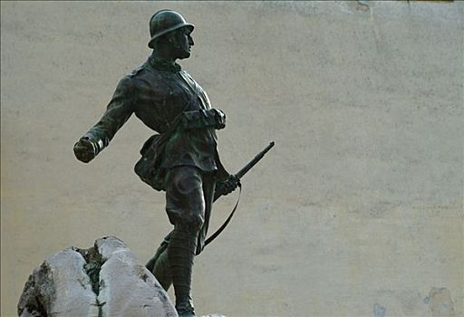 军人,雕塑,意大利