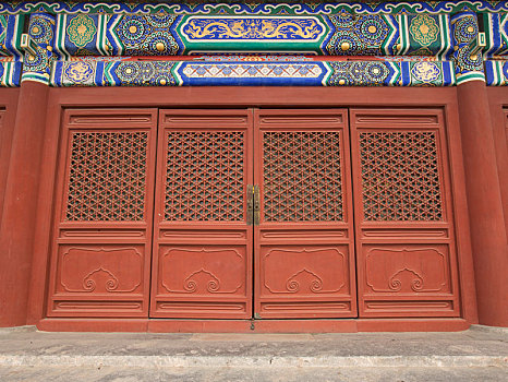 北京故宫,太庙,大殿