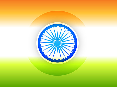 印度国旗图案 简笔画图片