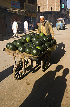 白沙瓦,集市,巴基斯坦