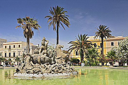 喷泉,特拉帕尼,西西里