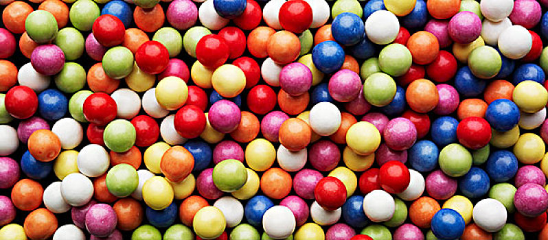 彩色,泡泡,口香糖,球