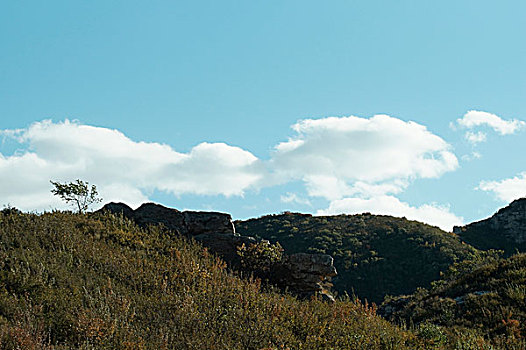 日晕,山