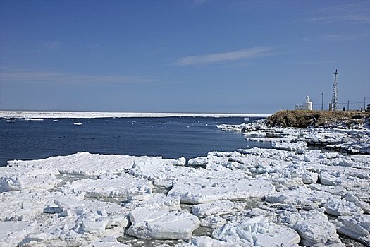 岬角,浮冰