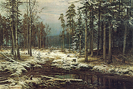 第一,雪,1875年