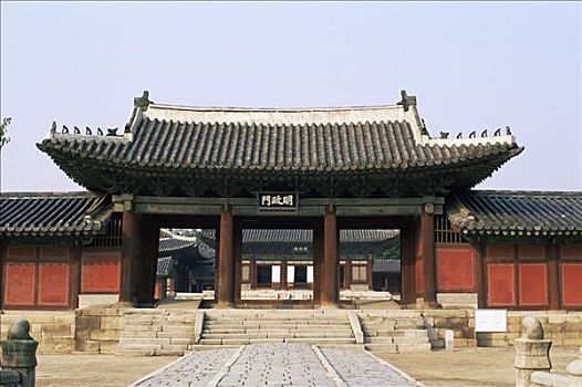 韩国,首尔,德寿宫