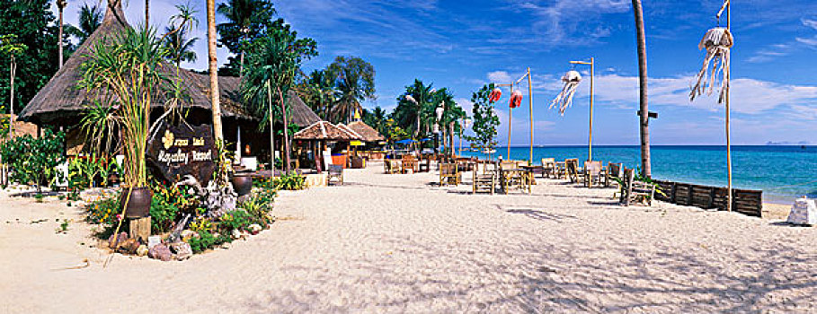 沙滩,胜地,苏梅岛,岛屿,泰国,亚洲