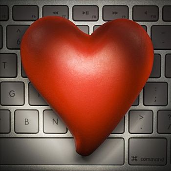 心形,电脑键盘