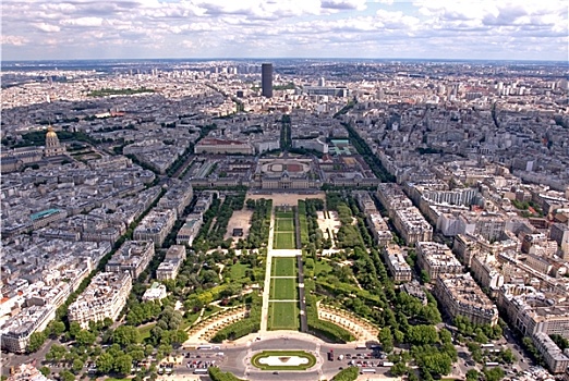 巴黎,俯视