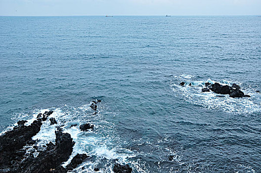 韩国济州岛海边风光