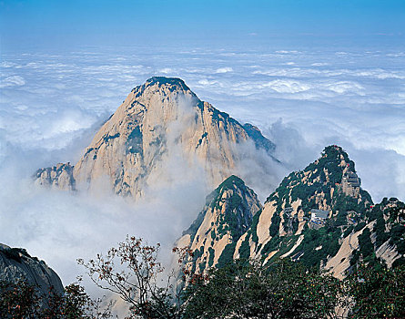 陕西华山白云峰