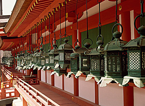 灯笼,奈良,日本