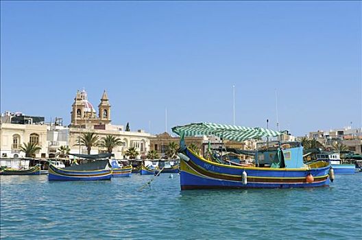 渔船,马尔萨什洛克,马耳他