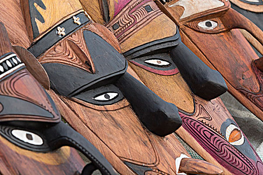 巴布亚新几内亚面具图片